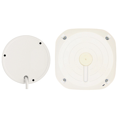 картинка SLT МК-4 Pro Монтажная коробка для видеонаблюдения и охранного наблюдения (белая) от компании Intant